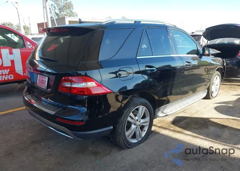 2013 Mercedes-Benz Ml 350 from USA, damaged, VIN 4JGDA5JB1DA106450